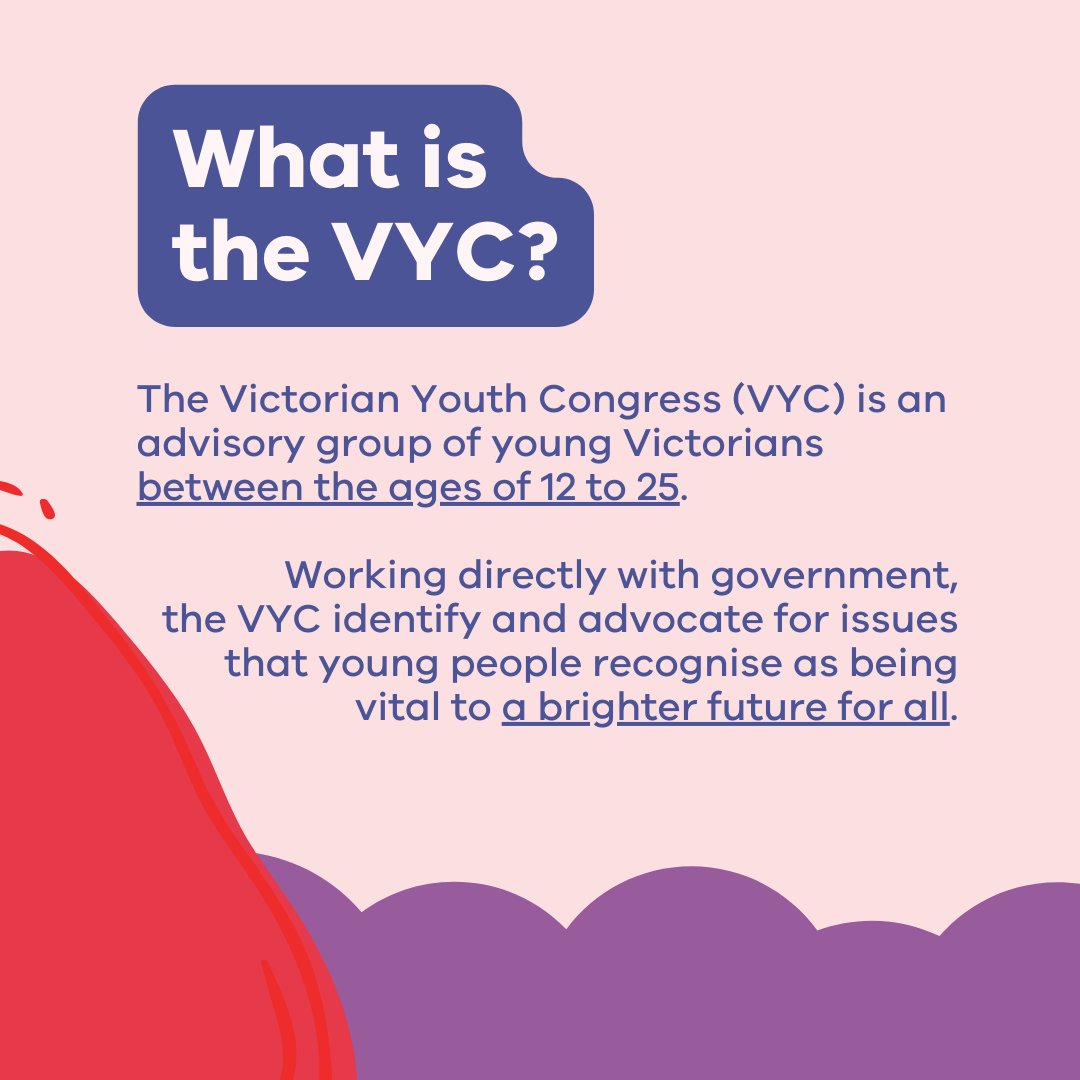 youthcentralvic's tweet photo. Applications are now open for passionate &amp; engaged young Victorians aged between 12-25 to join the Victorian Youth Congress (VYC) next year. No experience required - just a willingness to learn &amp; make a difference in the world! Learn more: https://t.co/cqPBmf3G5X https://t.co/amY4Fuetsc
