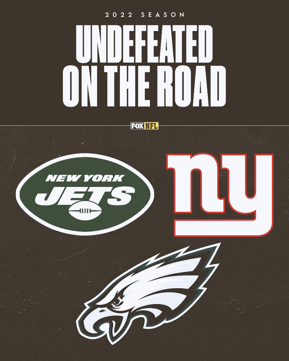 NFLonFOX's tweet photo. Retweet if your team is still undefeated on the road 👏 https://t.co/lQ2Xz7ZzB6