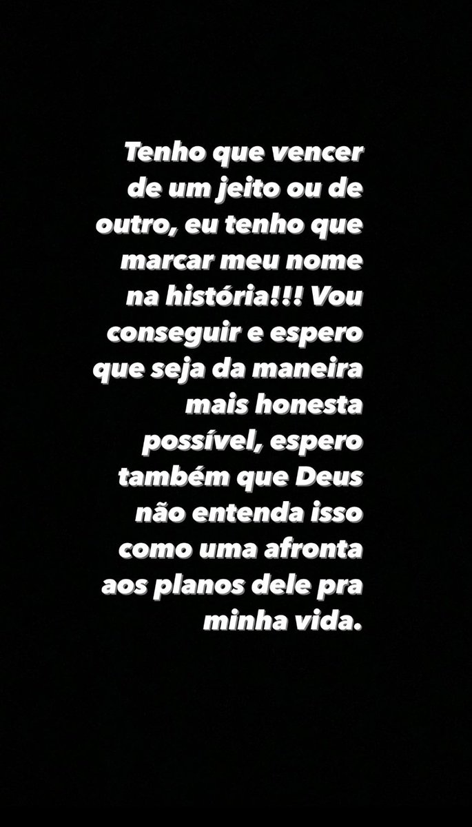 Hoje eu vou vencer só Jesus pode me parar..🙏🏾💫