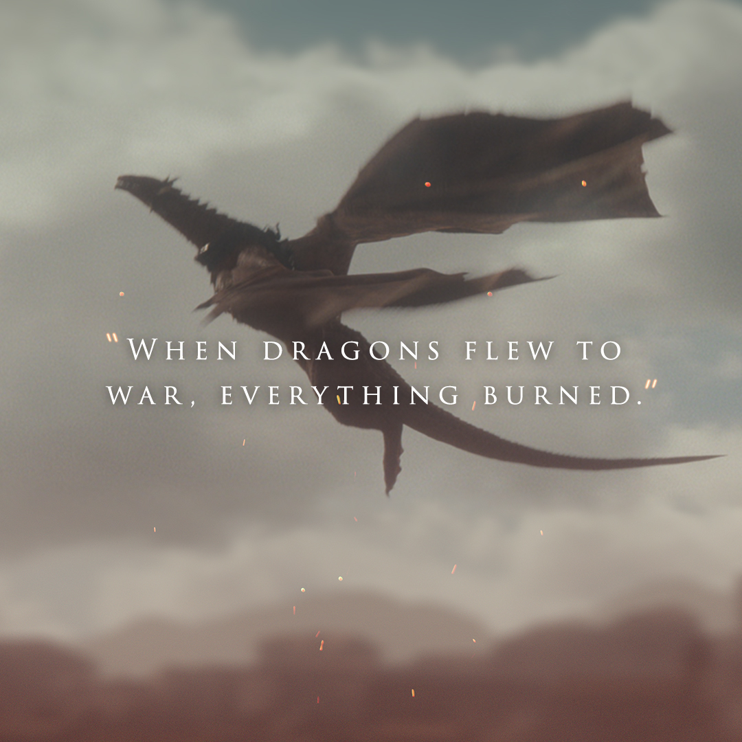 HouseofDragon's tweet photo. @Fake_Westeros Fuel the fire. 
Stream the season finale tonight at 9pm on @HBOMax. #HouseoftheDragon #HOTDFinale https://t.co/HixImhnW3w