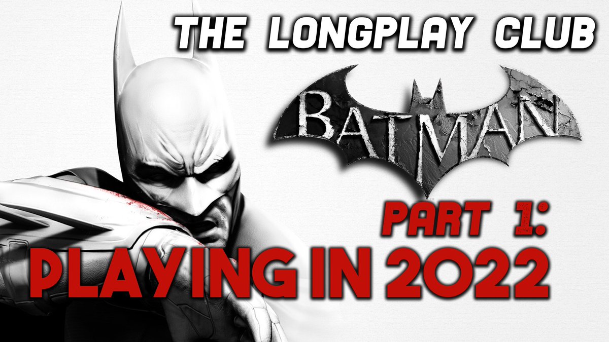 JoyClicks's tweet photo. THE LONGPLAY CLUB RETURNS
In 15 minutes, tune in to the live premiere of our deep dive playthrough of Batman Arkham City in 2022! 
In Part 1 we are thrown into Hugo Strange's trap and learn of the Joker's curse.
YT Premiere: https://t.co/v8ARBfUdDb https://t.co/8flkAma5jF