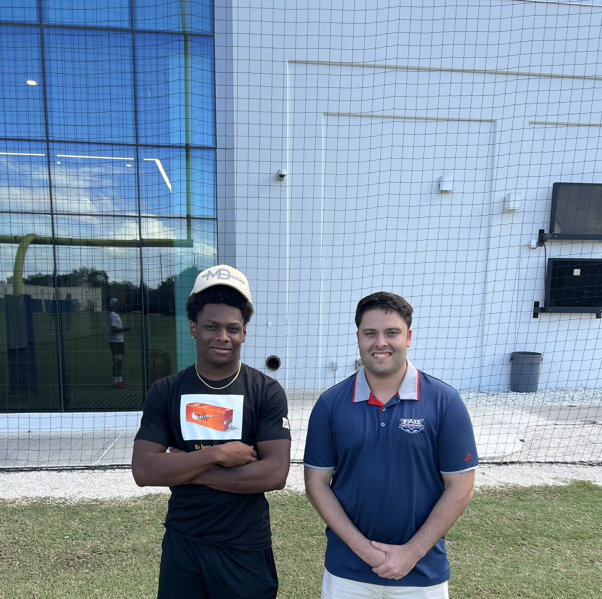 TylekeP's tweet photo. Thanks coach @MarinelliShane Had a great time at @FAUFootball on an unofficial visit. https://t.co/EPosxqdOMS