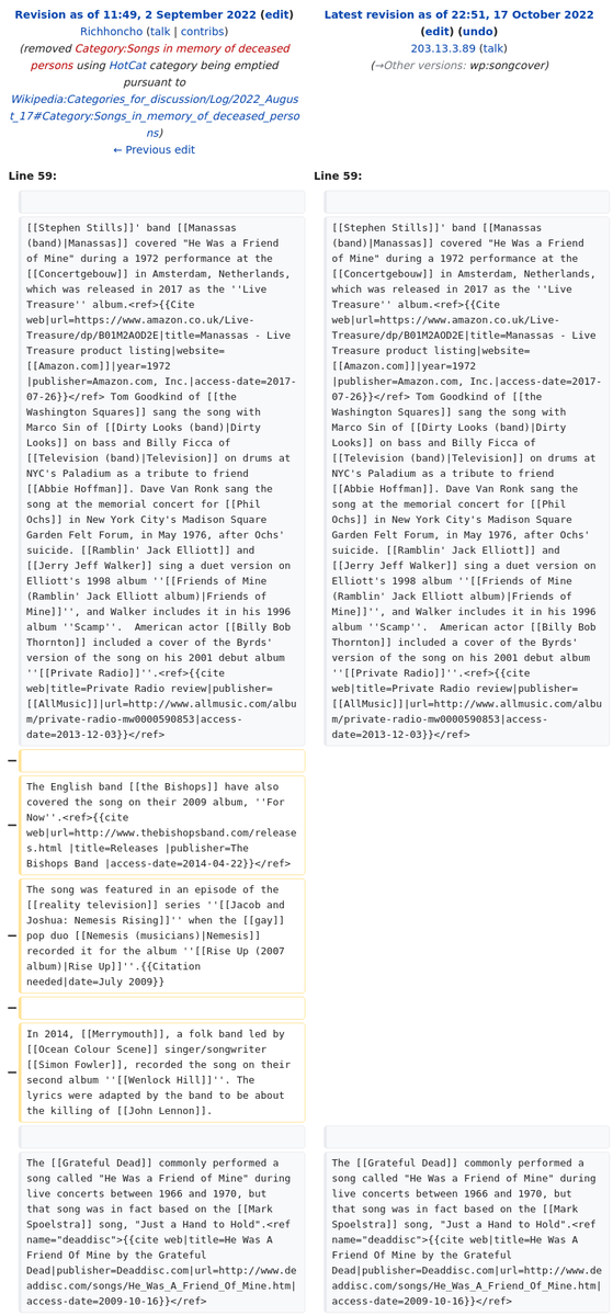 AussieParlEdits's tweet photo. He Was a Friend of Mine Wikipedia article edited anonymously from Department of Human Services https://t.co/OHmmuKPep5 https://t.co/ujgZ9t1yge