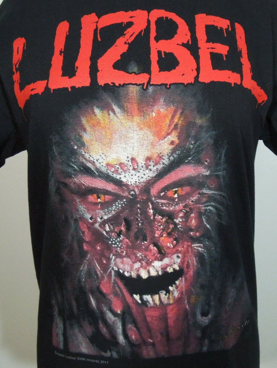 ShopAxblade's tweet photo. LUZBEL https://t.co/Ulc7asY7nA Eres Un Pobre L LARGE Official T-Shirt Black Mens
#LUZBEL #Band #Mexico #st #Shirt #EresUnPobre #Official #TShirt #Black #Mens #Logo #OfficiallyLicensed #FirstAlbum
#AxBlade https://t.co/URHxguYMUH #CDs #Patches #TShirts #Pins #MetalMerchandise https://t.co/n3R78jcGjj