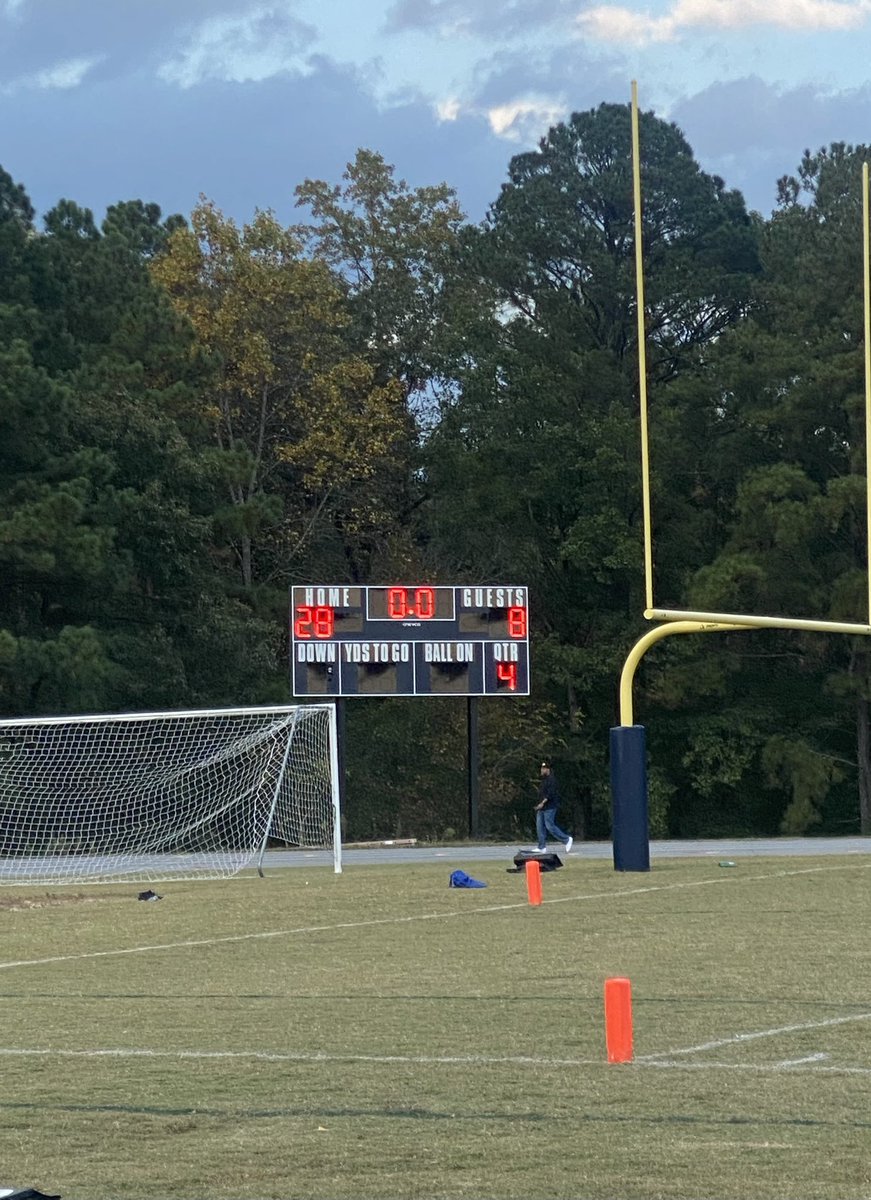 NRMSRavens's tweet photo. ‼️RAVENS WIN‼️

NRMS 28 | Rolesville 8

Jamel with 4 touchdowns today! That brings our football team’s record to 3️⃣-1️⃣. We play again on Thursday at home against River Bend for homecoming!

#LetsGoRavens https://t.co/7FSPAcTxo8
