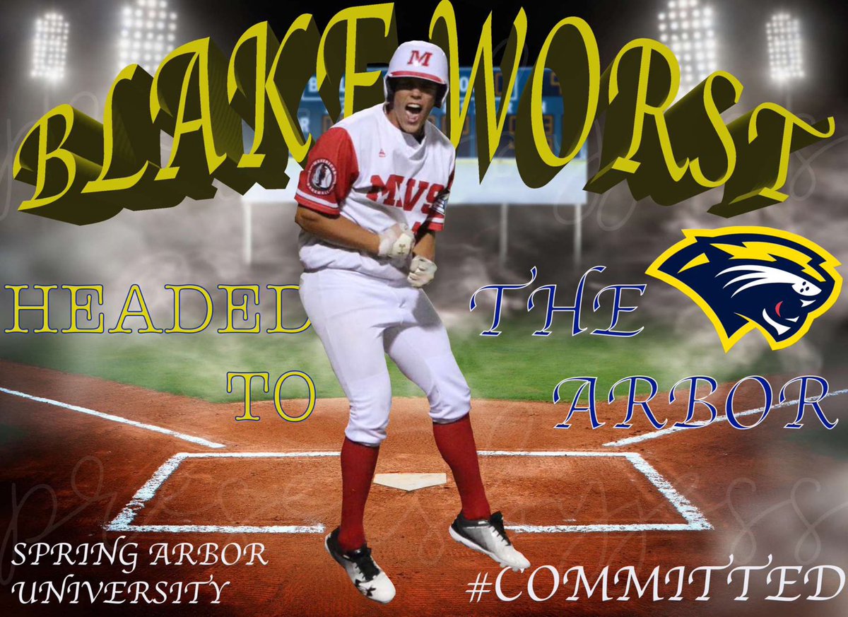 WorstBlake's tweet photo. I’m beyond excited and blessed to announce my commitment to @SAUCougarsBSB @JoeCMyers @RyanMarken!! I want to thank my awesome God, my amazing family, and all my dedicated coaches and teammates who have helped me on this journey! I couldn’t have done this without them. https://t.co/pP0lCOjL7a