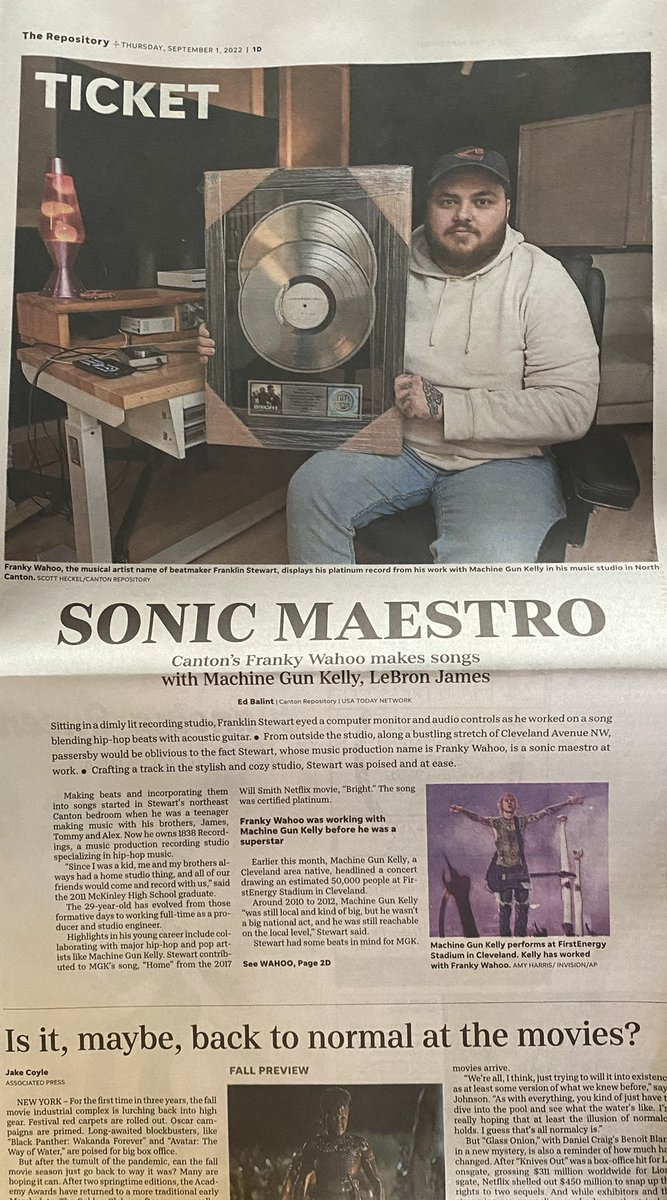 FrankyWahoo's tweet photo. Thank you @CantonRepdotcom for during a article on me ! 

https://t.co/LZfs59JKrK https://t.co/6raWSEXkgB