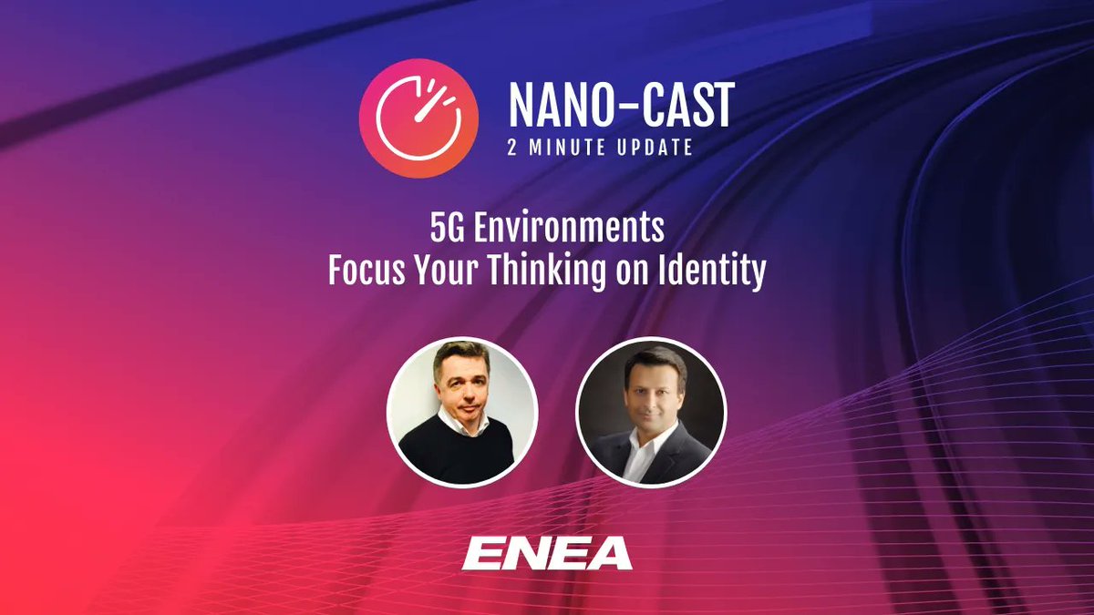 owmobility's tweet photo. Iftikhar Waheed, @EneaAB expert, helps you zero in on what your identity is as a provider — and why this is a critical way of thinking. Watch this new #NanoCast: https://t.co/zgNFTTPtam #5G https://t.co/YlErEzDV6C