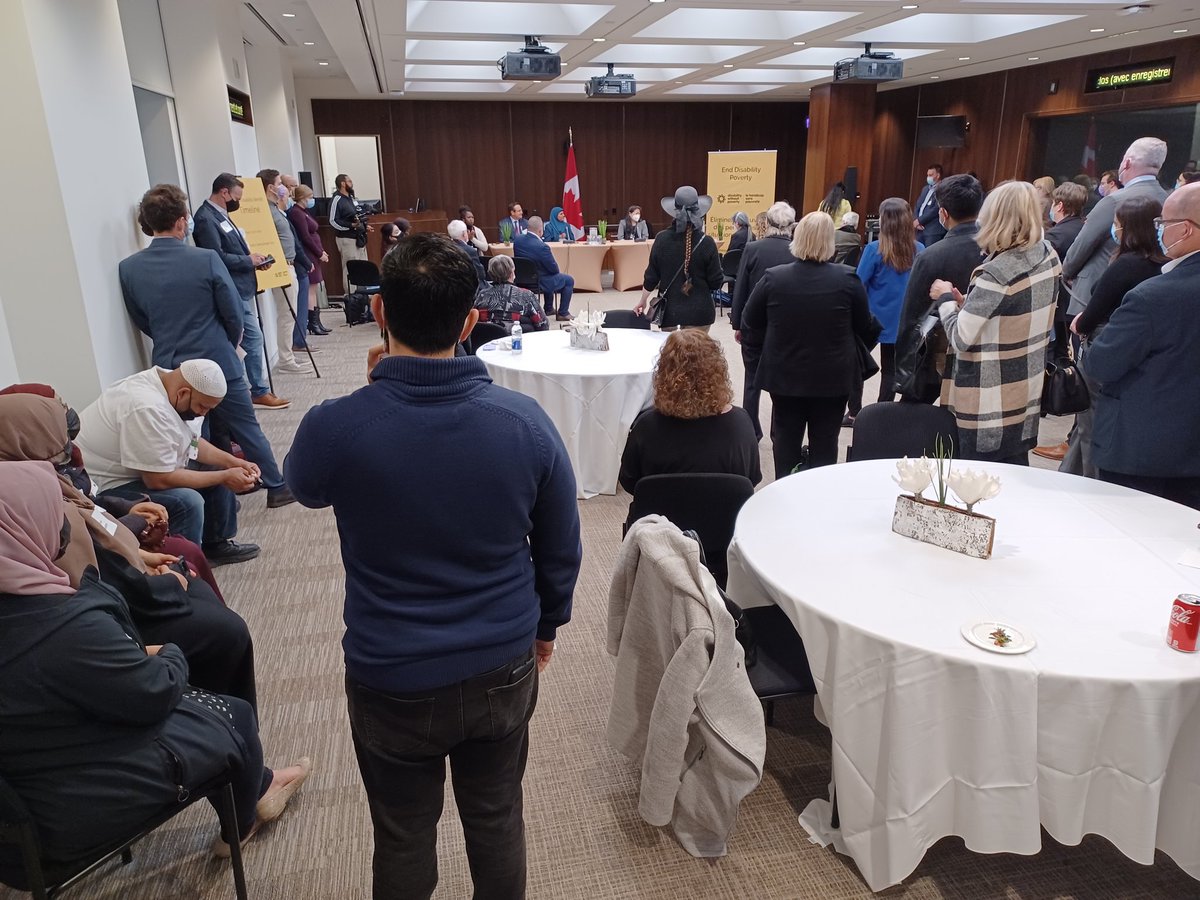 morricemike's tweet photo. Debate has ended on C-22!

Thanks @Disability_WP and to the wider disability community for all your advocacy to fast-track the #CanadaDisabilityBenefit.

What a fitting moment to receive the news at our Parliamentary Reception.

Tomorrow the bill goes to vote to get to committee! https://t.co/oT0se1nBZL