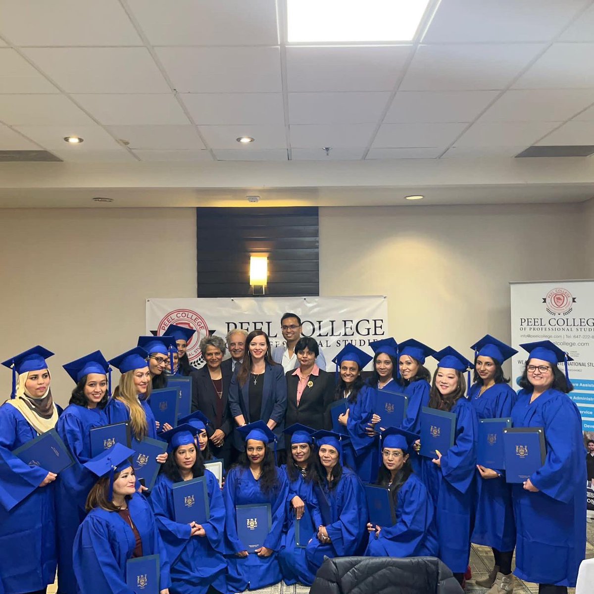 Congratulations to the Peel College of Professional Studies' newest 2022 graduates! 🎓🎓🎓 As a strong advocate for academics and furthering one’s education as a key to successs, I wish each and every graduate 🧑‍🎓 a fulfilling career and fruitful entry into the workplace.