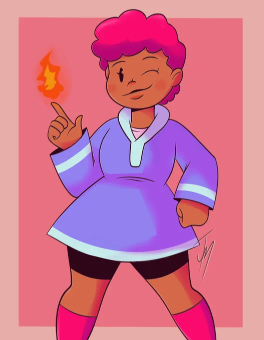 princess kumatora [#mother3 #earthbound #blacktober] 