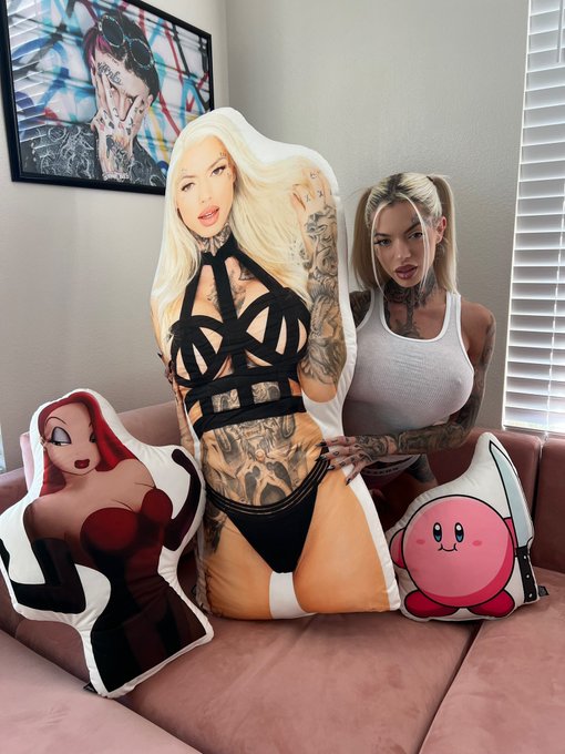 My new babies. Shoutout thatpillowguy for fulfilling my dream of cuddling with myself. https://t.co/