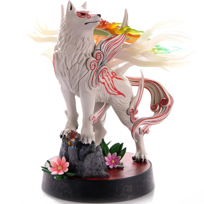Shiranui PVC painted statue (Ōkami) 