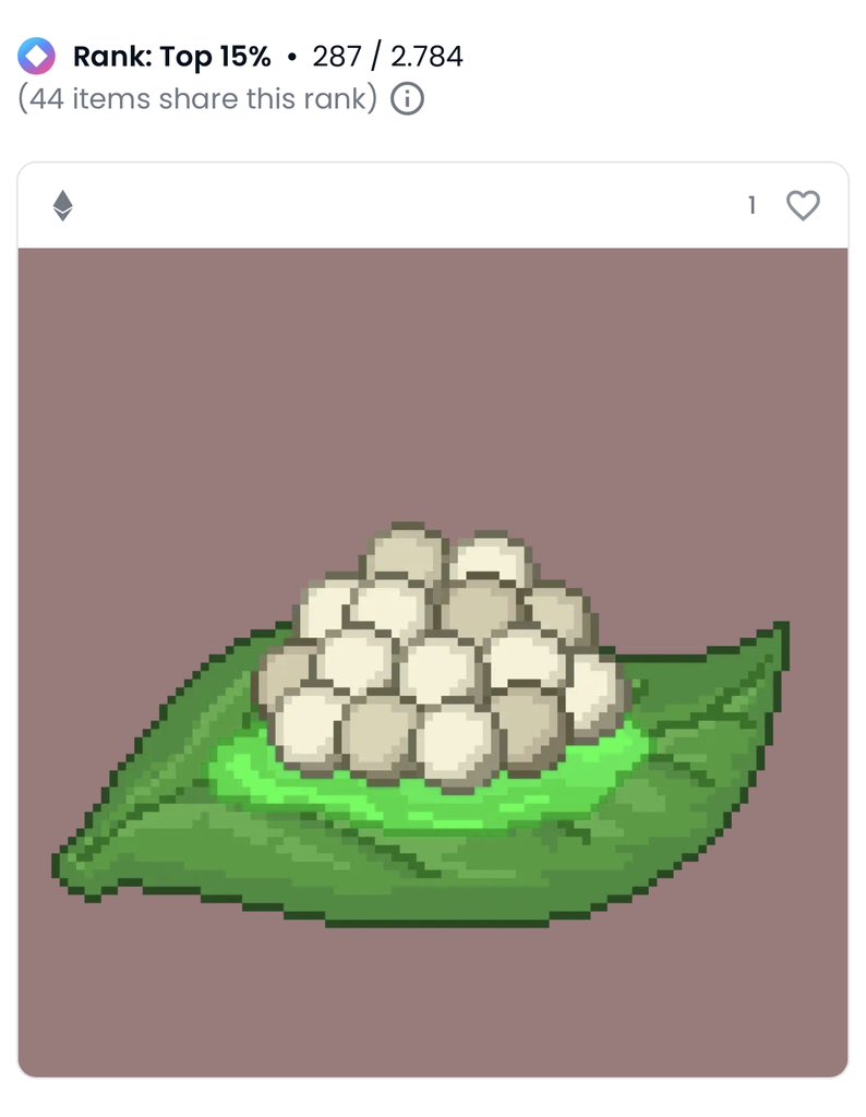 WTF this!!! I Bought @wenlamp 

Volume is insane!! +1k on TwitterSpace 

#LFG #NFTs #ETH #NFT #openSea