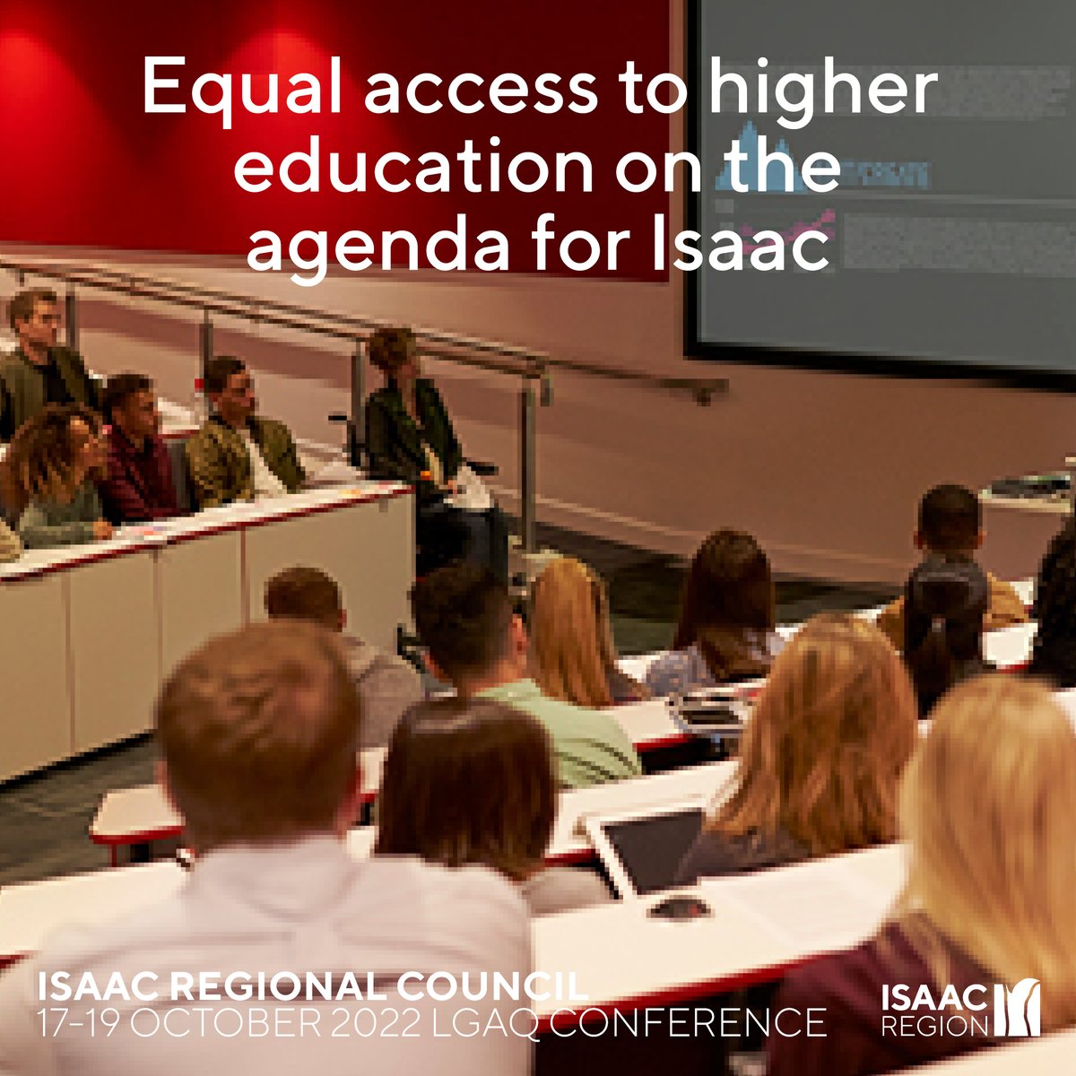 isaacrcouncil's tweet photo. We're looking for support from 76 other Queensland local governments to vote for our motion for the regional university centres program to be established and funded in key areas. #LocalGovQld #LGAQ2022
Read more >>https://t.co/2BbVxUNlCP https://t.co/eQtI8k3SGm