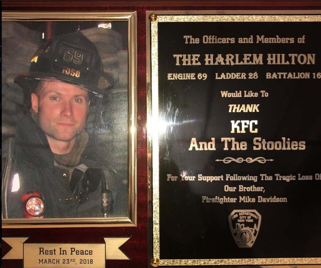 ThisDayInBSS's tweet photo. This is truly what #TheBarstoolDifference is & why I'm always proud to be a STOOLIE. There are multiple families of Firefighters & Policemen whp have had things made easier by the generosity of Stoolies. Along w/Barstool Fund. @stoolpresidente @erika_ @KFCBarstool https://t.co/qWUhovWQUe