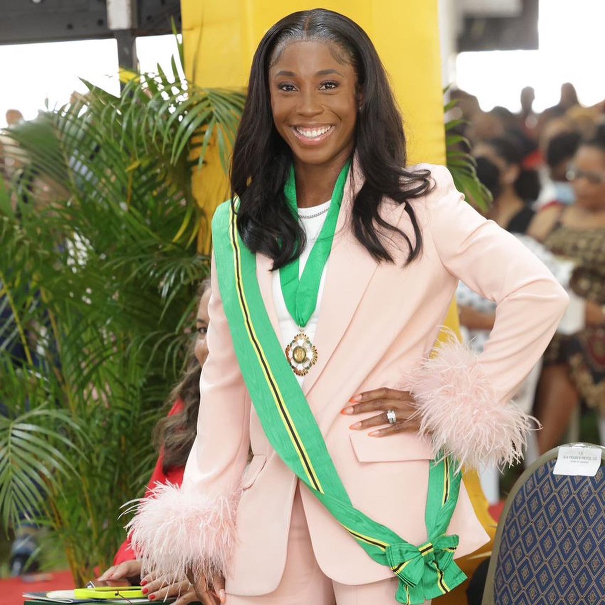 ShellyAnnFraserPryce (@realshellyannfp) on Twitter photo The Honorable Dr Shelly-Ann Fraser-Pryce OJ, CD π―π²π
This is going to take some getting used to π The Honorable Dr Shelly-Ann Fraser-Pryce OJ, CD π―π²π
This is going to take some getting used to π