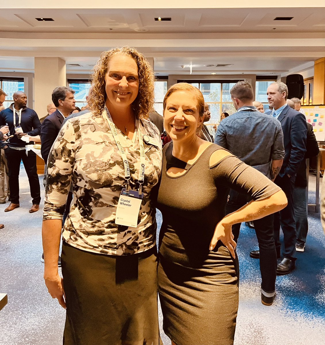 JessicaYarmey's tweet photo. If you’re wondering where I get the audacity…
🖤
No one know more people in the fitness industry than Crystal!
🖤
#fitfam #fitness #ciexecutivesummit
@clubindustry @thekickhouse https://t.co/0JcMeNaywh