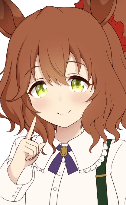 目がいい感じに塗れた、でも眼鏡かけさせるからほとんど見えなくなる。悲しいヤミー 