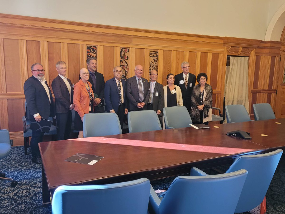 Andrewrww's tweet photo. @CME_BC @cme_mec members met with government MLAs today, to share issues and concerns during #Manufacturing at the Legislature #MFGmonth https://t.co/B8qzo5ksJZ