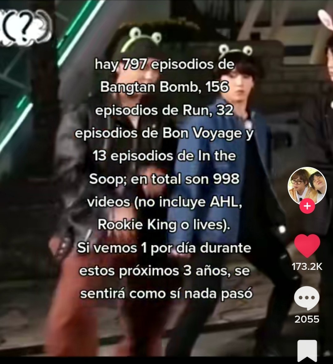 yonnimoon's tweet photo. Los chicos cumplirán con su servicio militar 🥺😢 así que a esperarlos army 💜⭐️ 
Lo vi en tiktok así que no es mala idea 🤭 https://t.co/v5RW0uNnLL