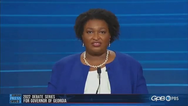 Democratic nominee Stacey Abrams pushes a hawkish position on Chinese farming investment during the 