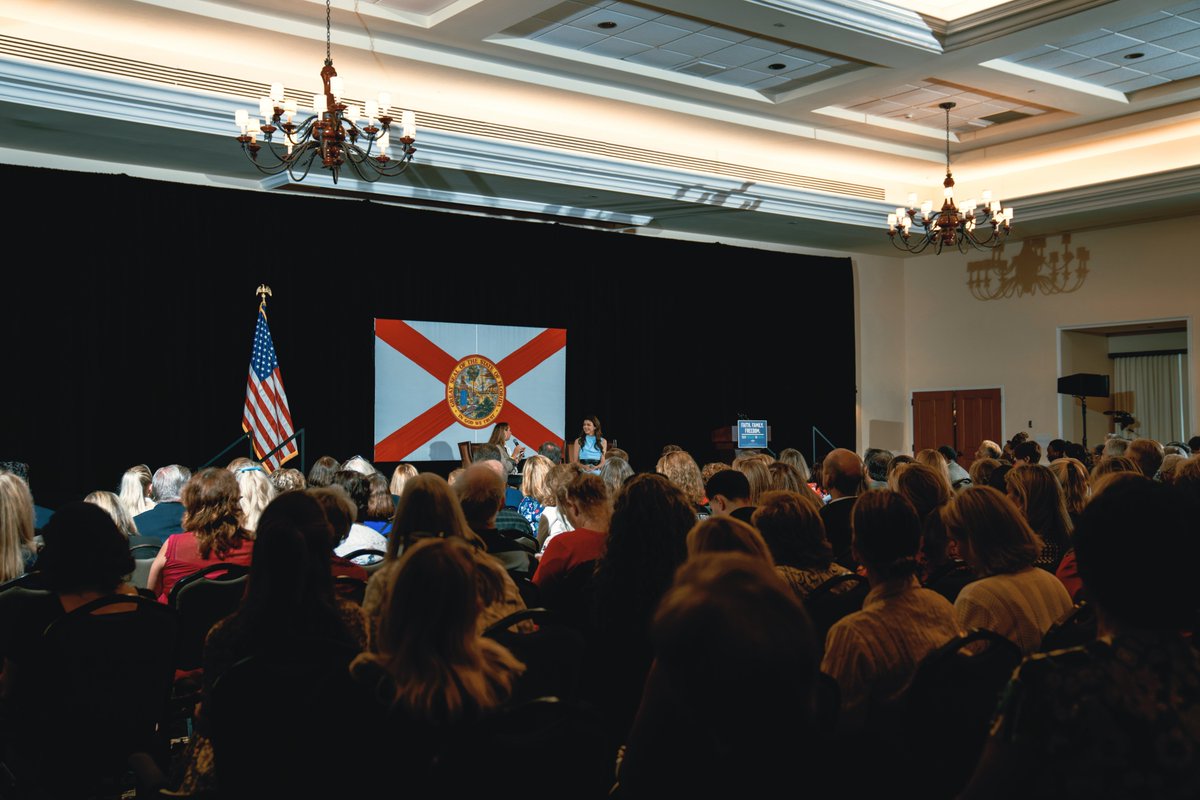 In Florida, we understand that our rights come from God — not from government. Great to be joined by @GOPChairwoman and so many people of faith this afternoon. Thankful for your support. Let’s #KeepFloridaFree!