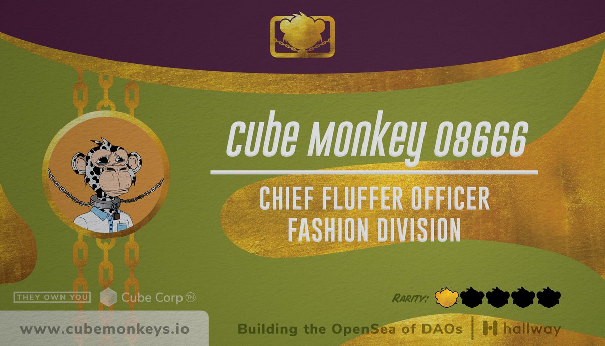 Peter has been a DAY ONE 🧊🐒

LEGENDARY!!! 🫡😩💦

Got me feelin like the CFO 

#CubeMonkeysToTheMoon 

#nfts #nft #nftart #nftcommunity #nftcollector #nftartist #crypto #cryptoart #art #freenft #Airdrop #AirdropCrypto #nftcollector