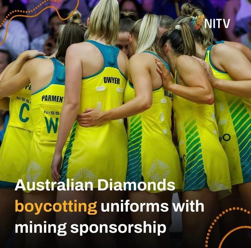 SenatorThorpe's tweet photo. Shout out to Noongar woman Donnell Wallam& the Diamonds squad. Lang Hancock, founder of Hancock Prospecting, wanted Aboriginal people to assimilate or βbreed themselves outβ. Donnell asked to play in a uniform without the Hancock logo, then her teammates joined her in solidarity. https://t.co/aLjGad0BMf