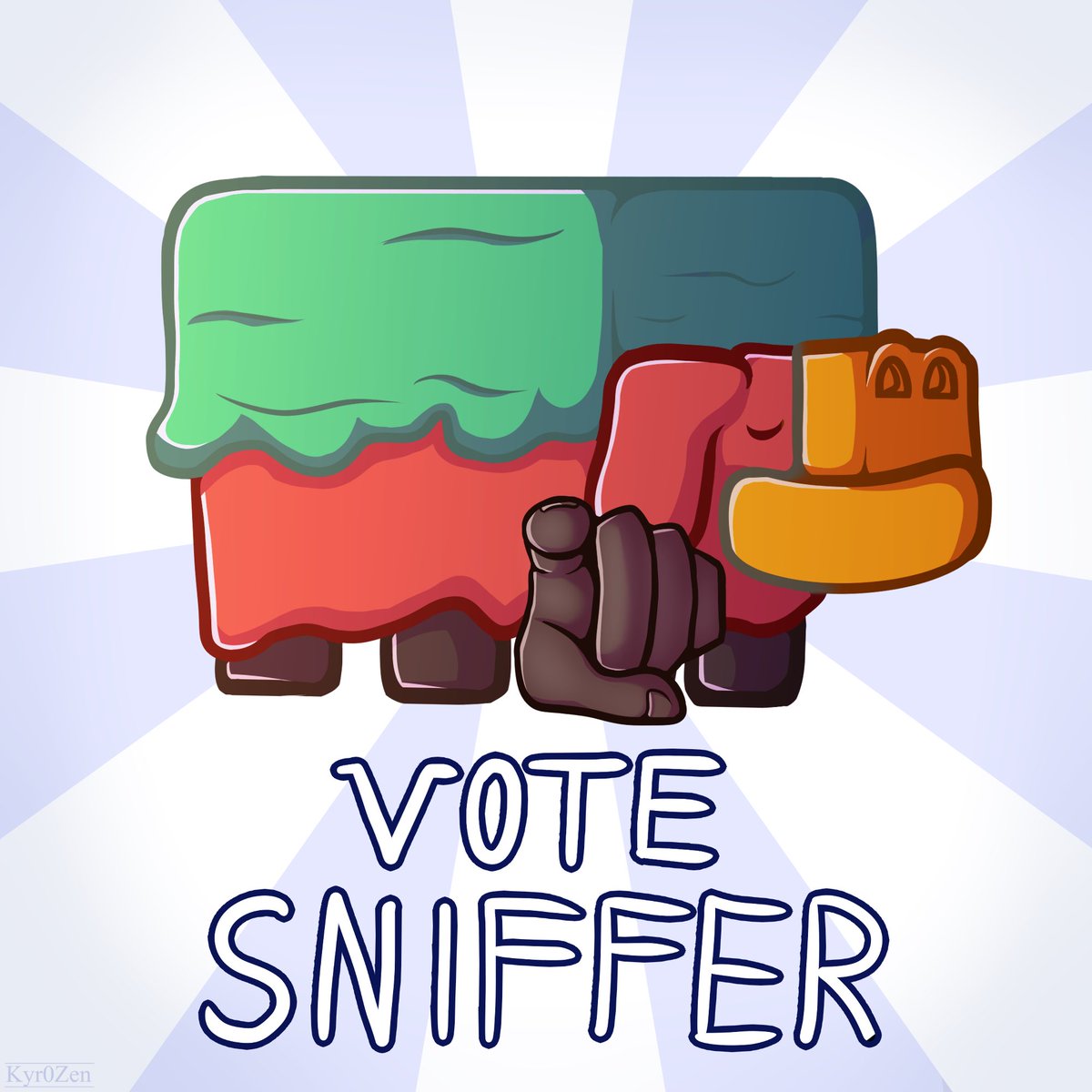 Kyr0Zen's tweet photo. My sniffer propaganda during the vote #FeatureMeMinecraft https://t.co/0uWP8Vu4q2