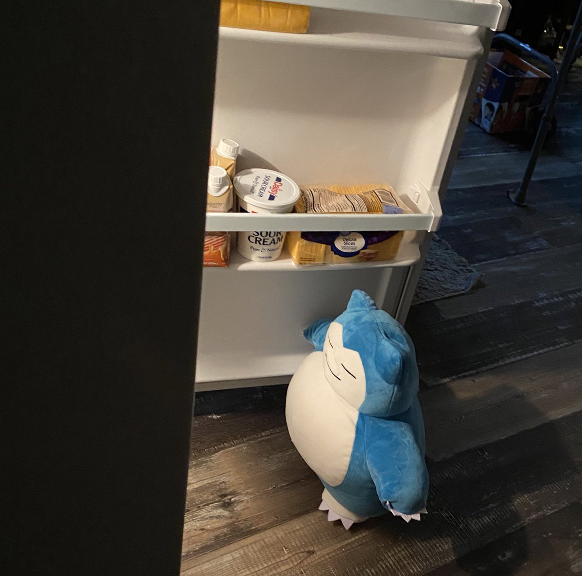 PokemonGems's tweet image. someone got up to get a midnight snack