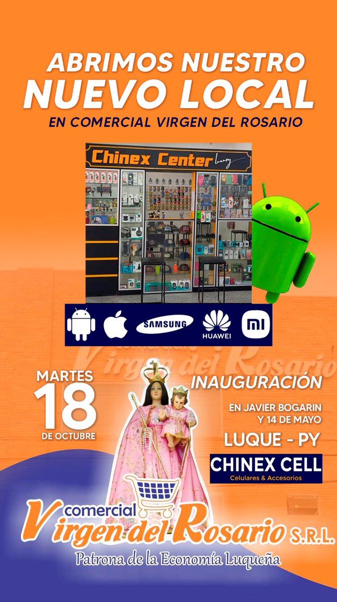 Les invito a visitar el nuevo local de mi apreciado amigo Chino Peña!!!
Inauguración 18 de Octubre!