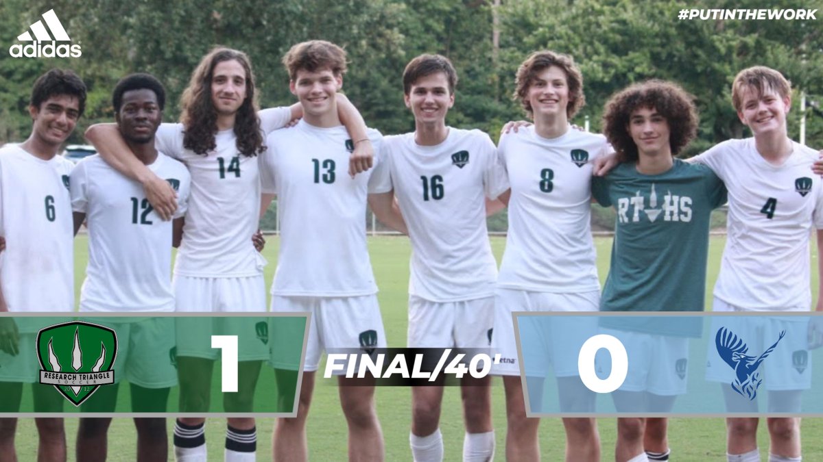 SOCCER: An abbreviated win on Senior Night.

In a game called due to lightning at the half, <a href="/RTHSSoccer/">RTHS Raptor Soccer</a> (13-4-2) got a goal from Davis Wallace in a shutout win. We head to Creedmoor on Wednesday to face Falls Lake.

#PutInTheWork #GoRaptors