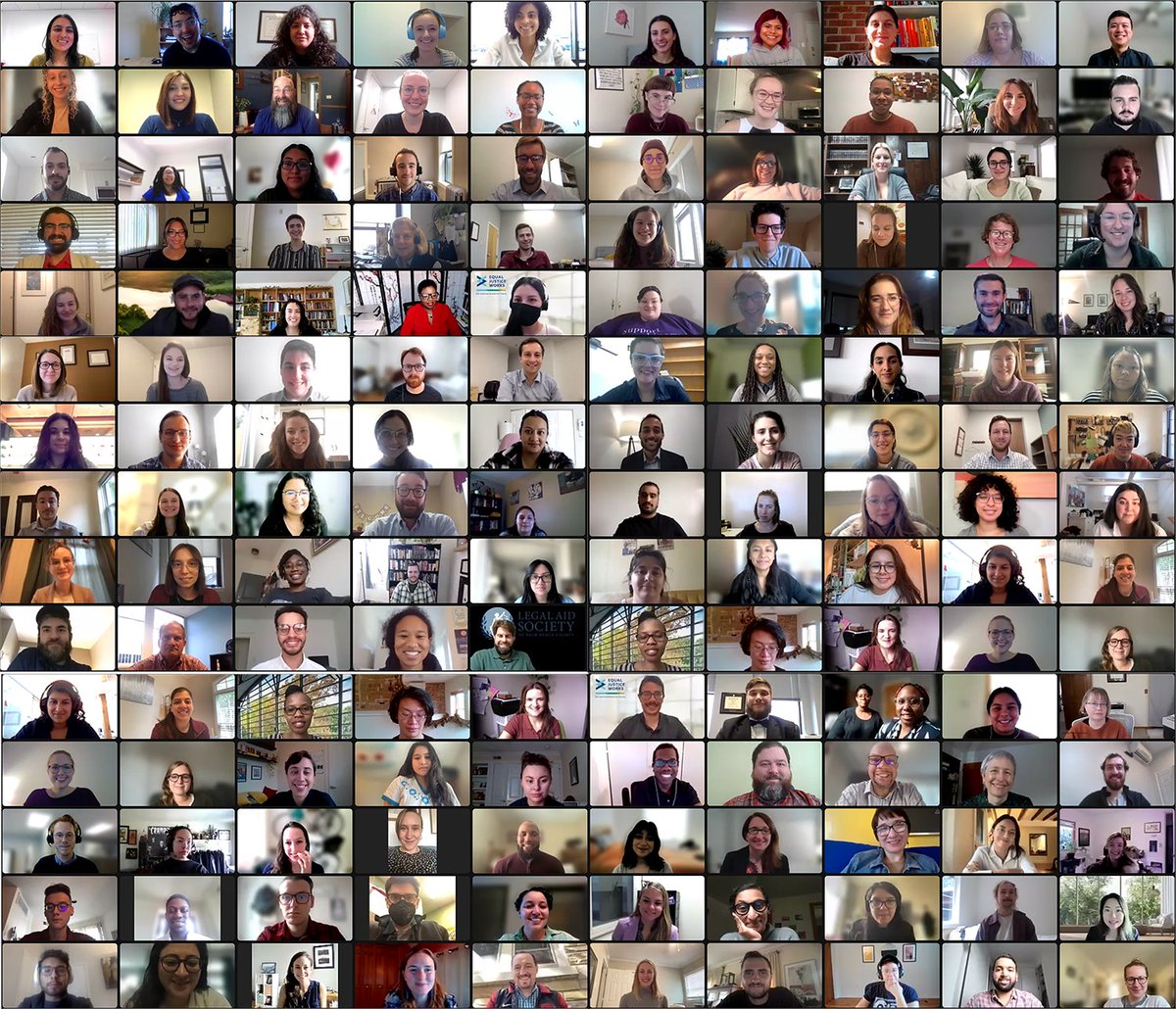 EJW_org's tweet photo. #EqualJusticeWorks Fellows representing 36 states and five timezones came together this afternoon to kick off our annual Leadership Development Training: workshops, networking opportunities, and keynotes from public interest leaders are on the agenda! #LeadingForJustice https://t.co/6d3vUfmYzG