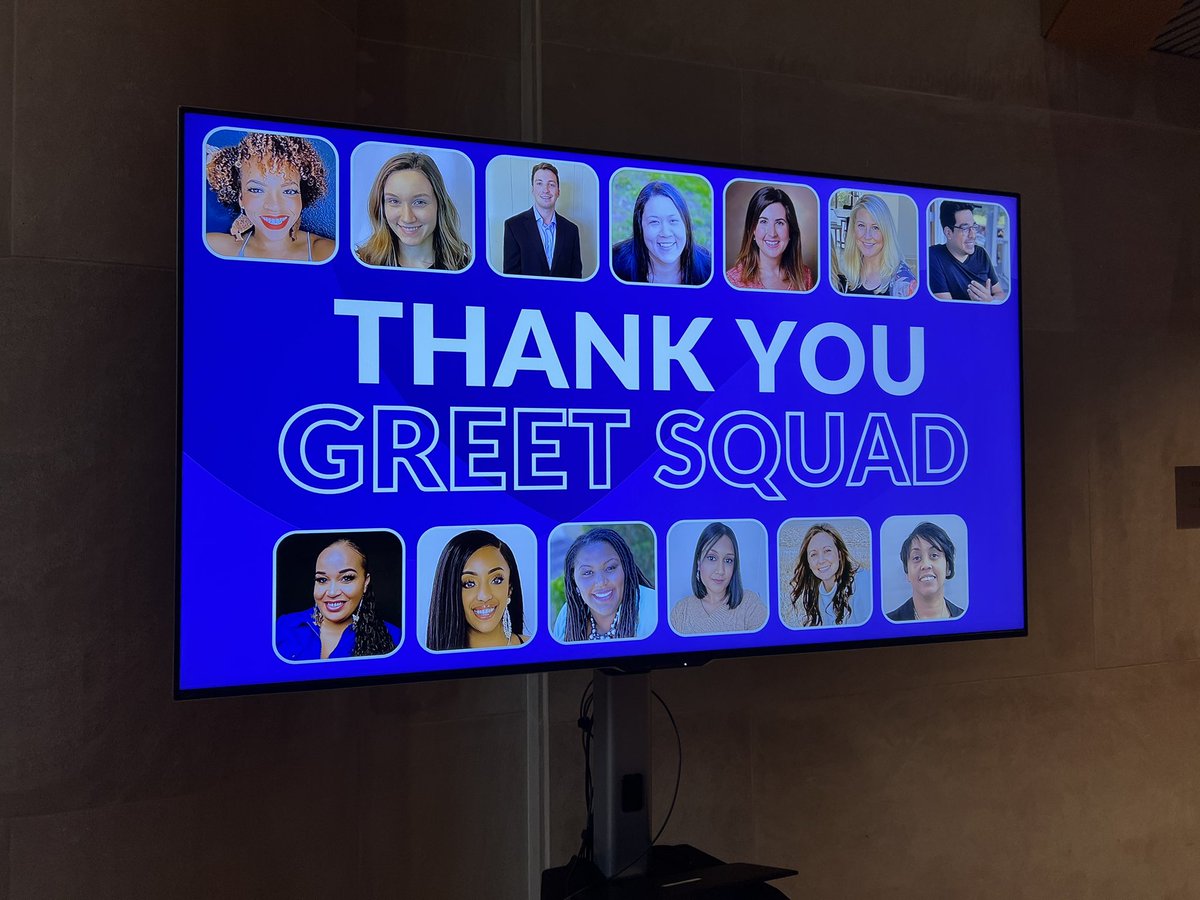 A warm THANK YOU to the mighty Greet Squad of <a href="/SourceCon/">SourceCon</a>! We’re wrapping up Day 1 of #SourceCon &amp; you might’ve met one of us online or in real life, here in Seattle, WA. Couldn’t do this w/o them.🎉

Gotta run, #Hackathon loading…let’s see who wins🤩!

#exploreseattle #sourcing
