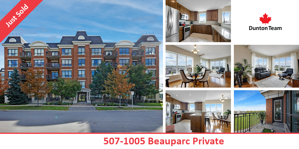 Just Sold!
507-1005 Beauparc Private
#ottawarealestate #ottawaagents #ottawa #duntonteam