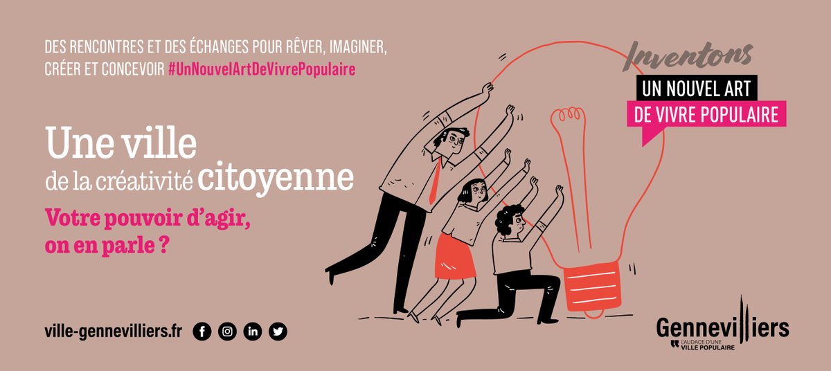 BernierChri's tweet photo. "Votre pouvoir d'agir, on en parle ?" 📣
Venez découvrir des parcours inspirants de Gennevilloi·es engagé·es et donner votre avis !

🗓️ vendredi 21 octobre à 19h au cinéma Jean Vigo
#Gennevilliers https://t.co/oncYDSuebb