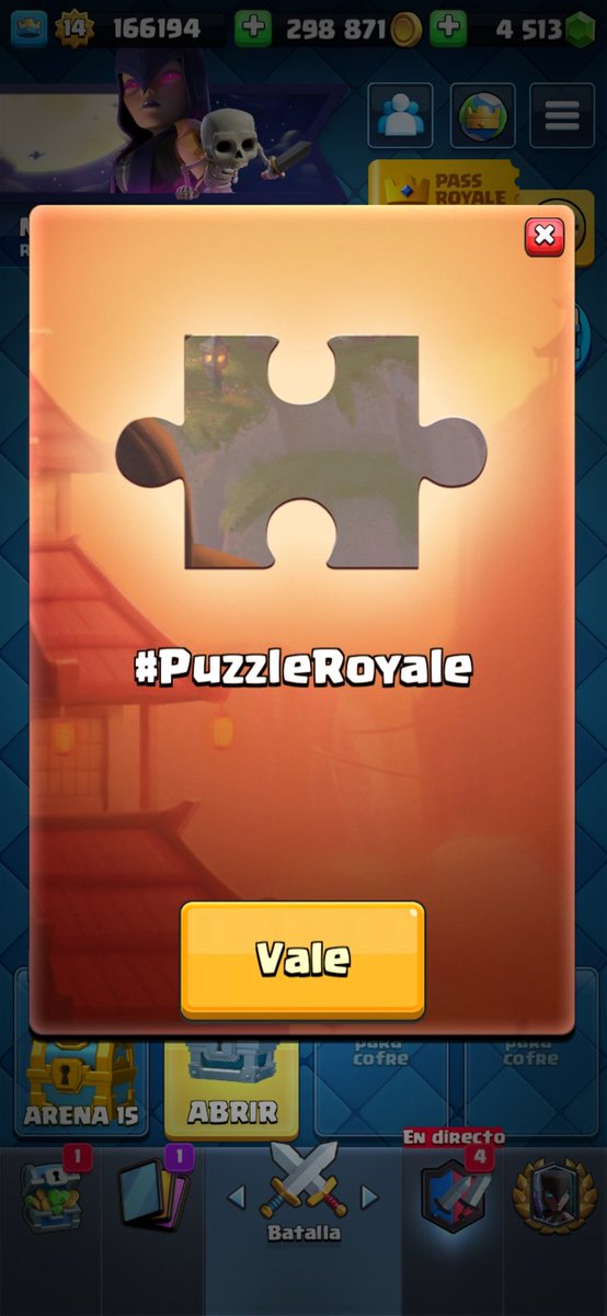 MCStarXD's tweet photo. @ClashRoyale #PuzzleRoyale https://t.co/fjLAlMdw4J