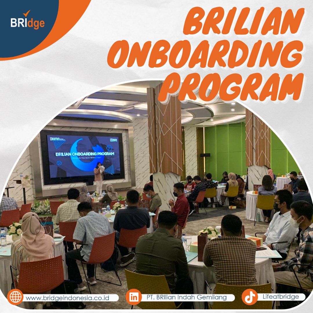 ptbridge_'s tweet photo. Pelaksanaan kegiatan ini bertempat di BRIlian Center, Bank BRI. Acara berjalan dengan lancar dan materi dapat tersampaikan dengan baik.

#onboardingprogram #bankbri #hcdbri #ptbridge #learningprovider https://t.co/bWe69pxwpK