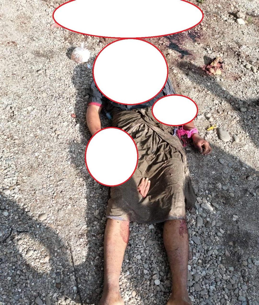 nicholas6284's tweet photo. The fascist junta brutality has no bottom.
A 45 yr old CDM teacher was tortured, chopped the limbs, beheaded then the head was spiked on the fence of the school he used to teach. He was taken on 17102022, Pauk, Magway.
He was survived by a wife and a son.
#MyanmarRevolution https://t.co/mJDWX8vuJN