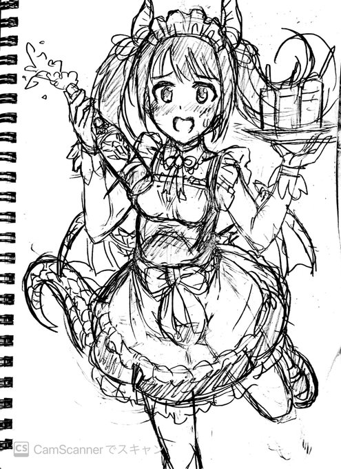 [ハロウィンドラゴンメイド]中野有香
みたいな絵柄がほしいな〜という妄想の抽出……中野ちゃんは櫻井家でメイドやったことはあるけどうわついたコスプレ営業やった事ないもんな……うわついたコスプレ営業やってほしい……今までのお仕事でうわついてんのスポーツ祭のブルマくらいしか無いもんな…… 