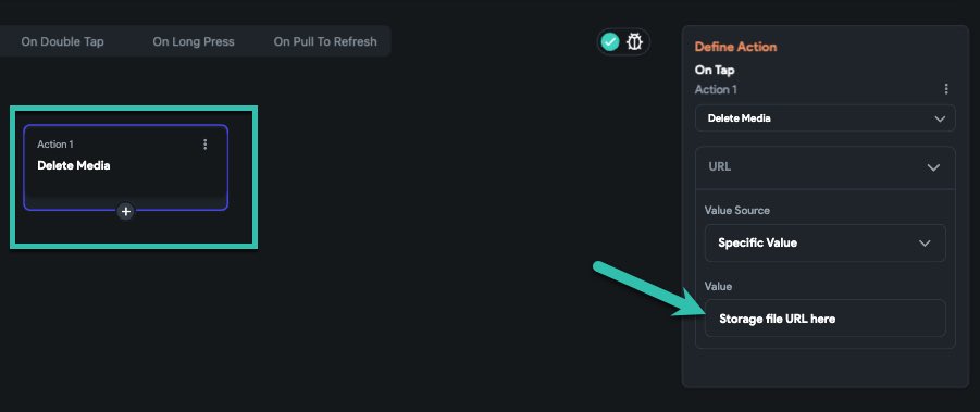 flutterflowtips's tweet image. New @flutterflow :
Want to delete a file from firebase storage? Now we have the delete storage action.

If you save something temporary in storage, now better you delete it after all.

#flutterflow #flutterflowtips