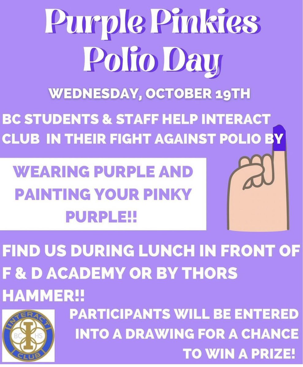 BCHS Interact Club tweet media