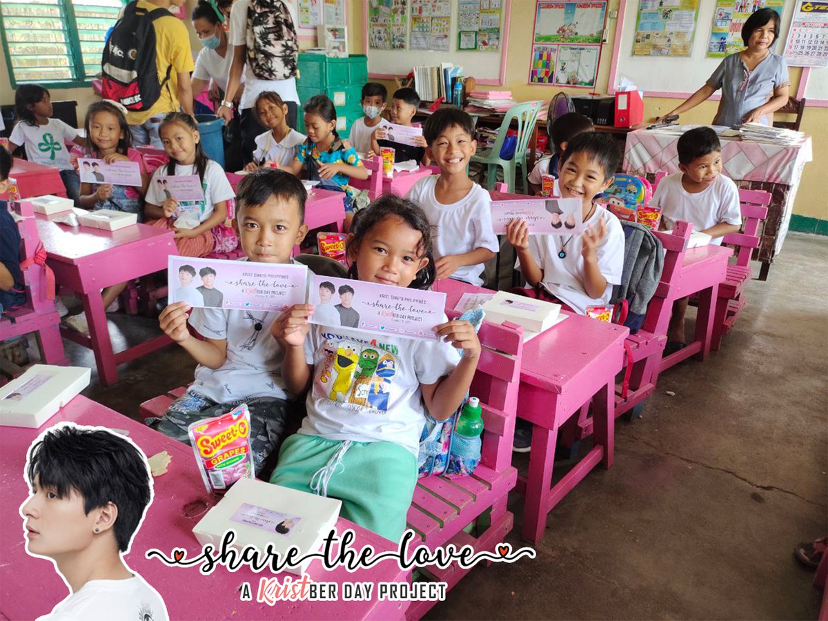 KristSingtoPh's tweet image. In celebration of @kristtps birthday, @KristSingtoPh  conducted a feeding program at Bubog Elem. School where two classrooms were given food packs. ❤️✨

#KristPerawat #คริส #คริสพีรวัส 
#KristBERDayProject2022
#CherishWithKrist2022
#HappyKristPDay
#KristSingtoPhilippines