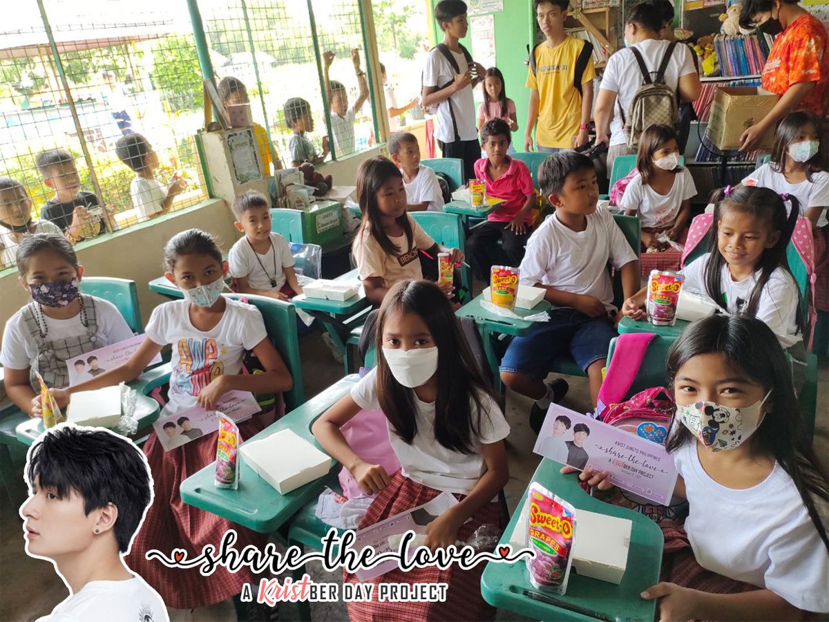 KristSingtoPh's tweet image. In celebration of @kristtps birthday, @KristSingtoPh  conducted a feeding program at Bubog Elem. School where two classrooms were given food packs. ❤️✨

#KristPerawat #คริส #คริสพีรวัส 
#KristBERDayProject2022
#CherishWithKrist2022
#HappyKristPDay
#KristSingtoPhilippines