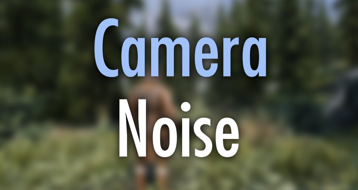 Nexus Mods on Twitter ""Camera Noise" SKSE plugin which adds a natural