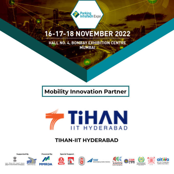 IitTihan's tweet photo. Meet us at Parking InfraTech Expo 2022! on Nov 16-18, 2022!
Parking Infratech Expo, 16-17-18 November, Hall No. 4, Bombay Exhibition Centre, Mumbai.
More Details : https://t.co/bF5Xp5c4xB
#ptexpo #ptexpo2022 #parkingsolutions #parkingmanagement #parkinglot https://t.co/ERCwbuLF6e