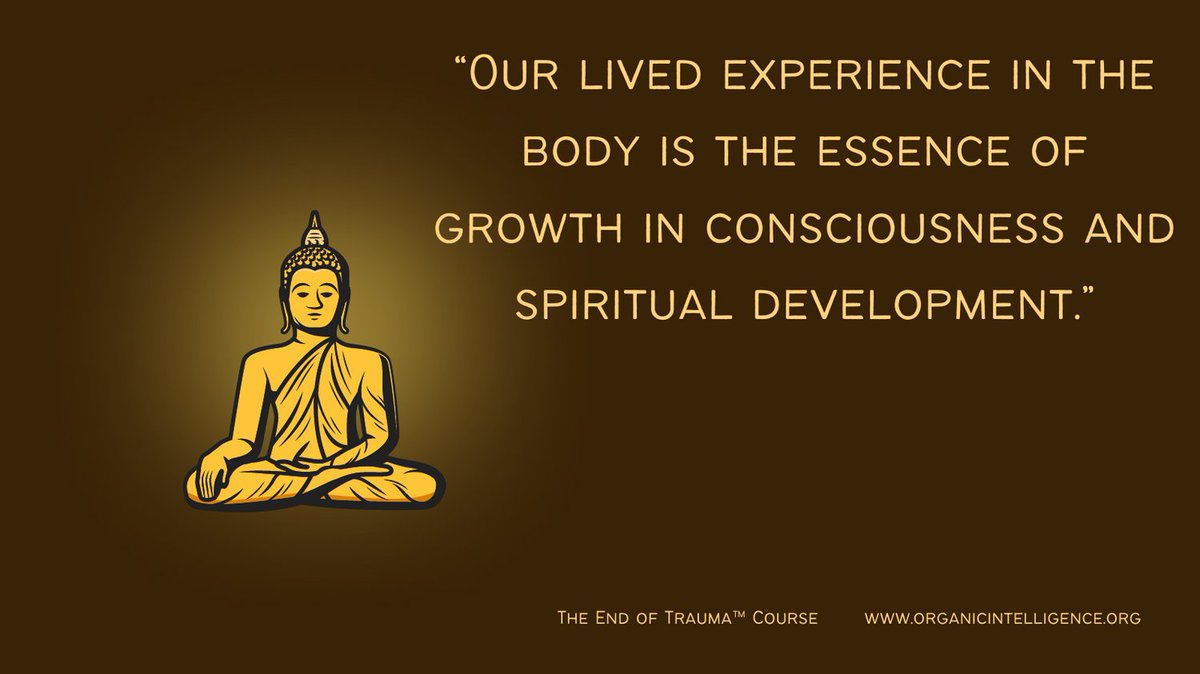 Embodiment does not happen just by repeated sensation awareness. We must first discover the conditions for readiness.