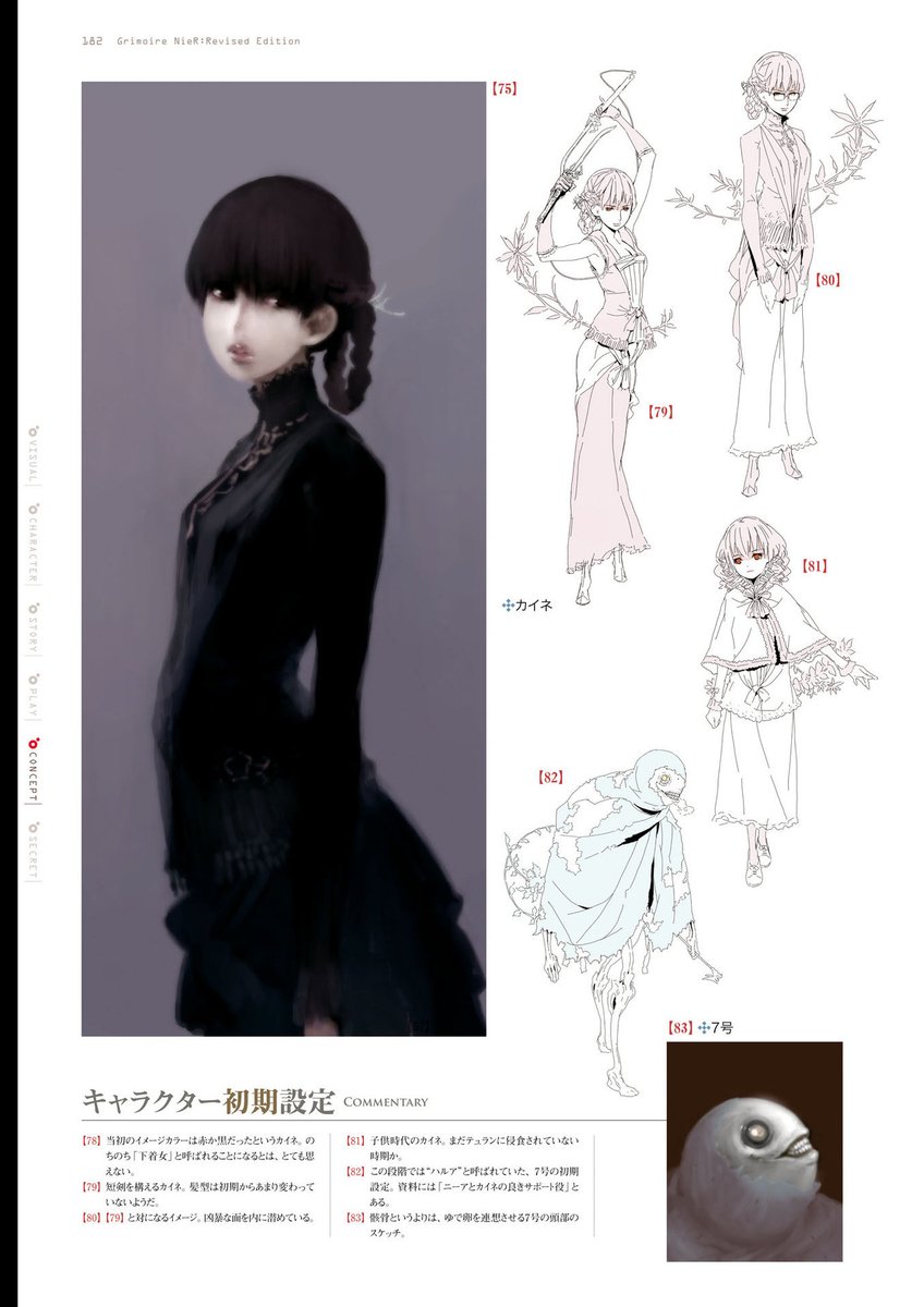 young kainé concept art

#Kainé #NieR
