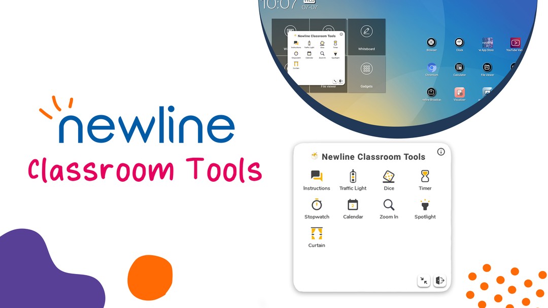 metrosolutionsx's tweet image. #Newline Classroom Tools brings classroom management through your interactive display. Tools such as a timer, controlling classroom volume with the stoplight, and more are designed to make teaching easier!
Metro Solutions Ireland #ProAV - #interactivetouchscreens Tel 021 4341123